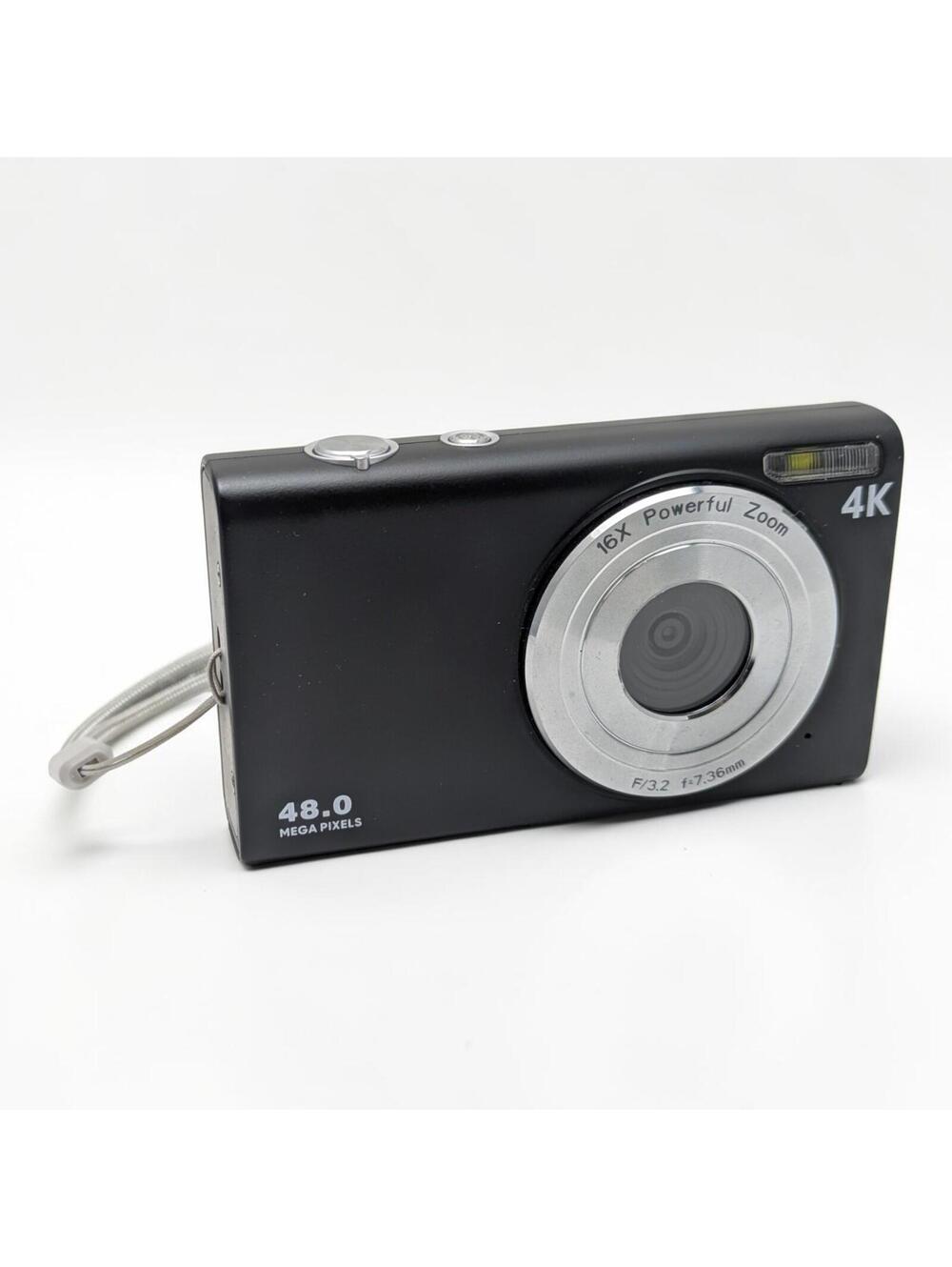 4K 48MP Digital Camera - Model DC402 - 16X Zoom, Webcam, Anti-Shake, USED EXC